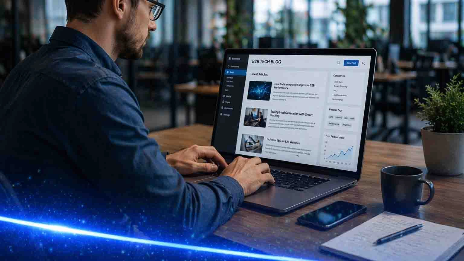 B2B Blogstrategie - BCS-Tech Blog | Biz24 B2B Blogstrategie
